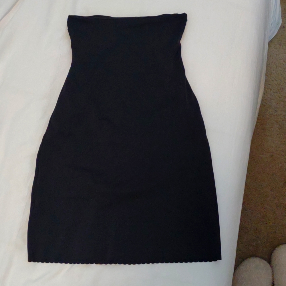 Assets Red Hot Label by Spanx Black Half Slip Shapewear  Size M